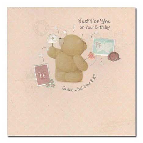 Just For You on Your Birthday Forever Friends Card